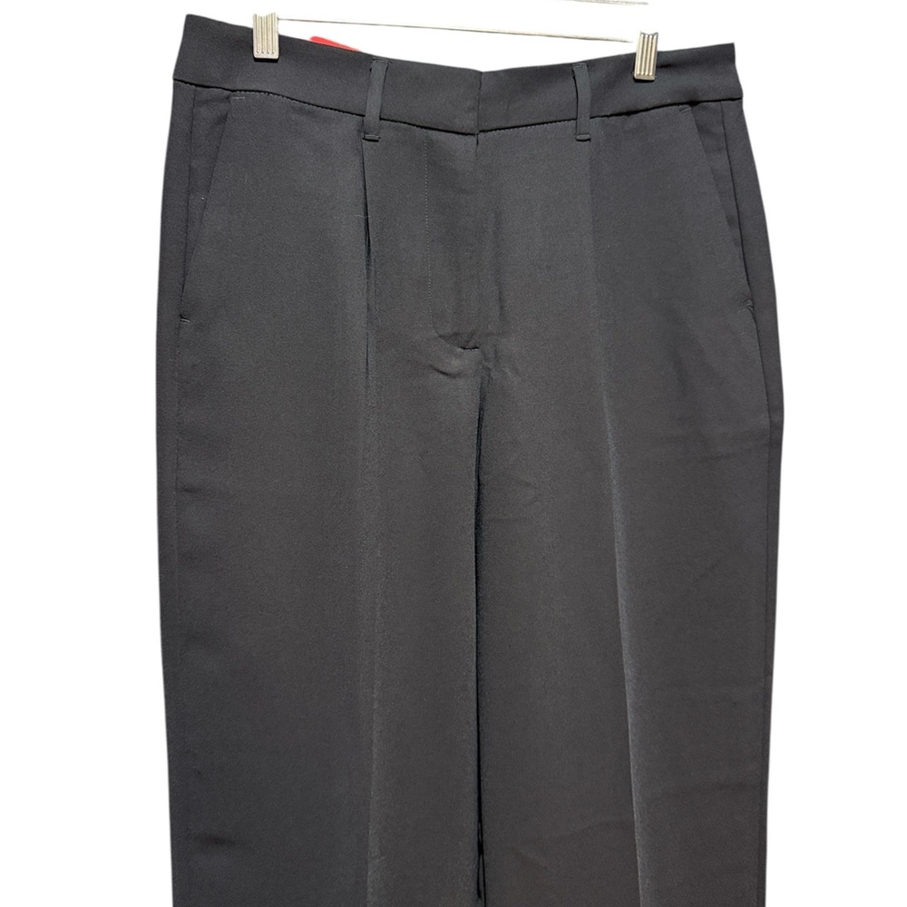 Banana Republic Wide Leg Black Dress Pants